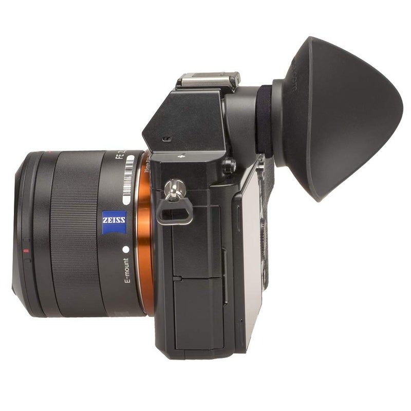 Hoodman Glasses Model HEYESG HoodEYE Camera Eyecup Eye Cup Viewfinder Eye Piece for Sony Alpha7 Alpha7II Alpha7III Alpha7R Alpha7RII Alpha7RIII Alpha7S Alpha7SII Alpha9II A58 A57 A65 - Image 4